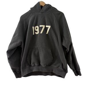 Essentials Fear of God 1977 Iron Hoodie Size Medium